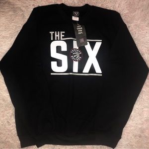 🚨 🏀 THE SIX • Toronto Raptors Black Crew Neck •